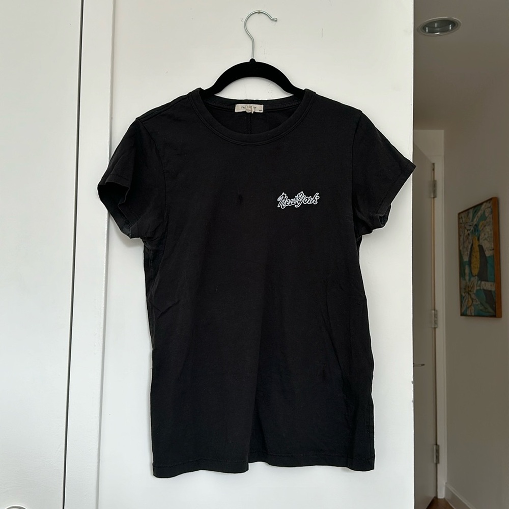 Rag & Bone New York Embroidered Tee